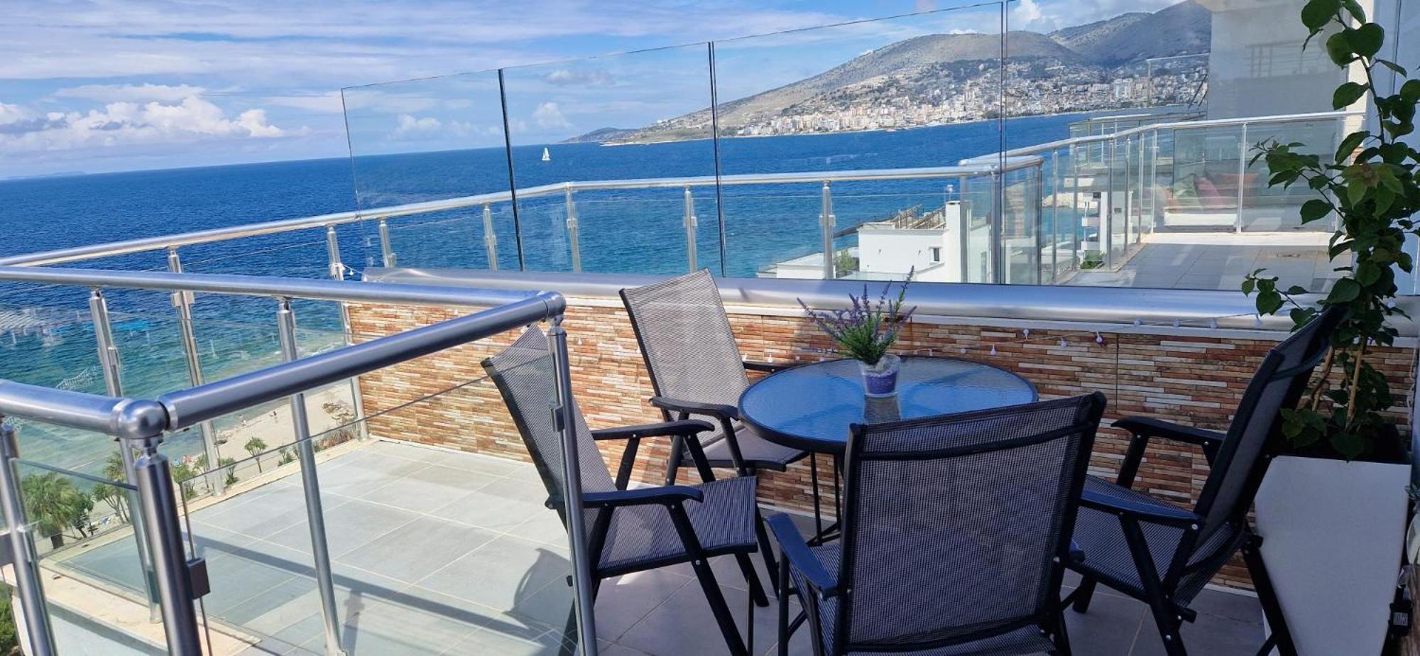 דירות Sadet'S Penthouse Saranda מראה חיצוני תמונה